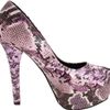 Michael Antonio Womens Kovie Pump in Purple (purple snake polyurethane) - Lyst