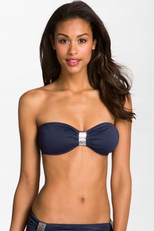 Michael by Michael Kors Hammered Hardware Bikini Top - Lyst
