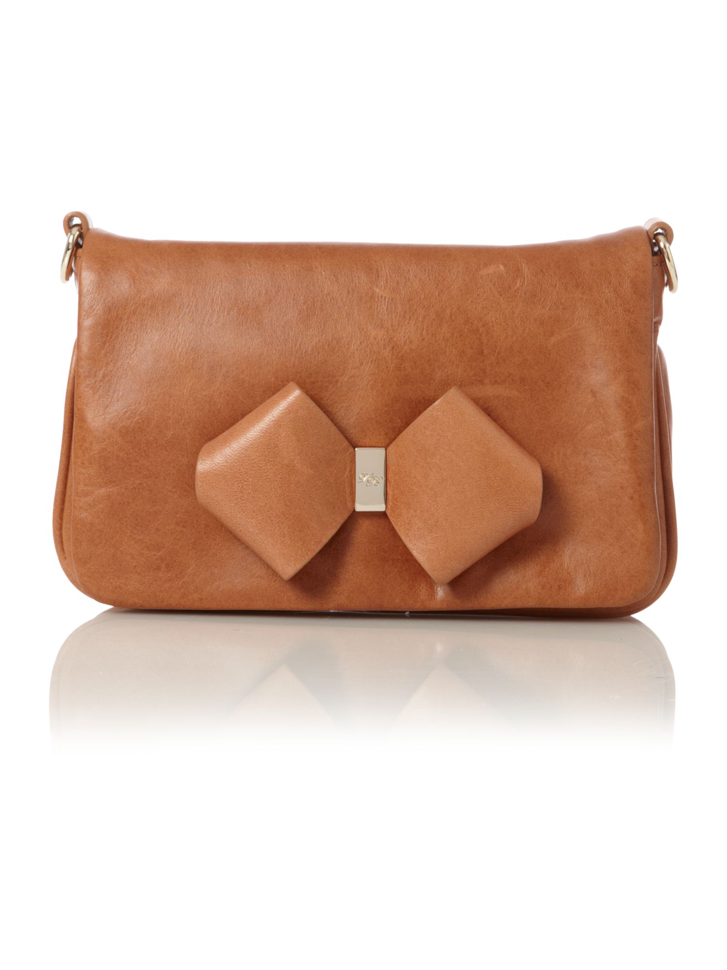 Ted Baker Bow Small Crossbody Bag in Brown (tan) Lyst