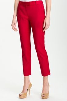 Theory Sienna Wool Stretch Slim Leg Ankle Pants - Lyst