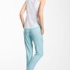 Theory Sienna Wool Stretch Slim Leg Ankle Pants in Blue (seagrass) - Lyst