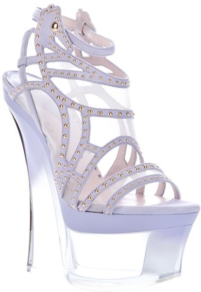 Versace Parme Sandal in White - Lyst