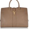 Yves Saint Laurent Cabas Chyc Large Leather Tote in Beige (taupe) - Lyst