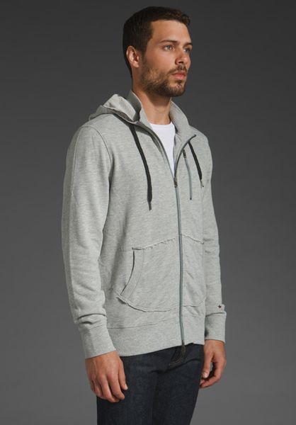 Hoodie in Vintage Grey in Gray for Men (vintage grey heather) | Lyst