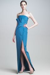 J. Mendel Foldedbodice Gown
