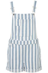 Moto Moto Stripe Denim Dungaree