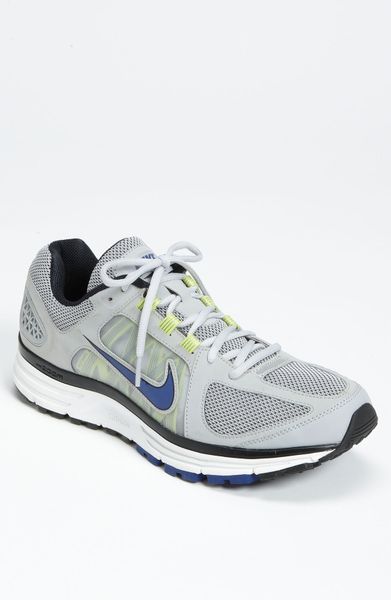 blue and grey nike shoes