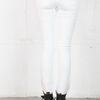 Paige Skyline Ankle Skinny Jean in White - Lyst