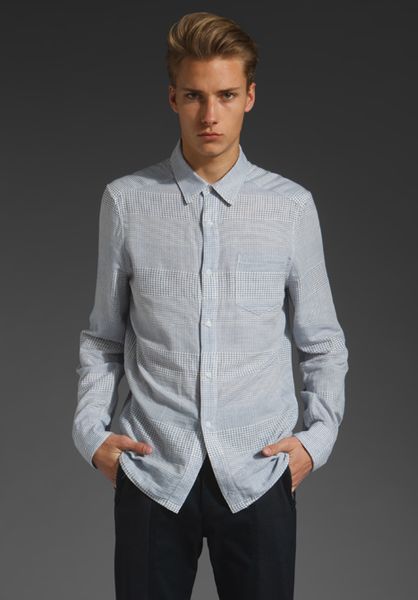 Richard Chai Classic Button Down in Blue for Men - Lyst