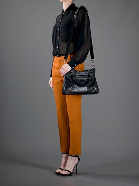 balenciaga giant town bag