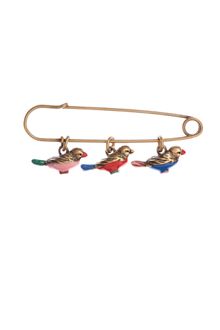 Cath Kidston Bird Kilt Pin - Lyst