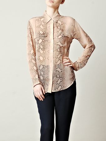 Equipment Signature Silk Blouse - Lyst