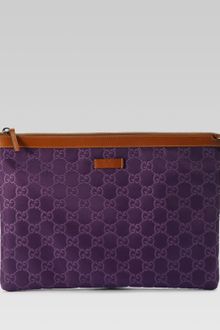 Gucci Ziptop Pouch - Lyst