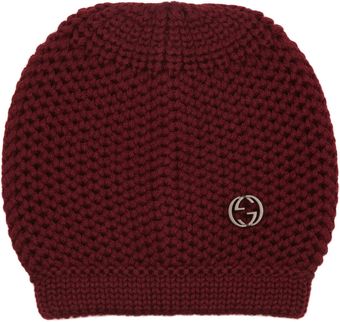 Gucci Knitted Wool Beanie - Lyst