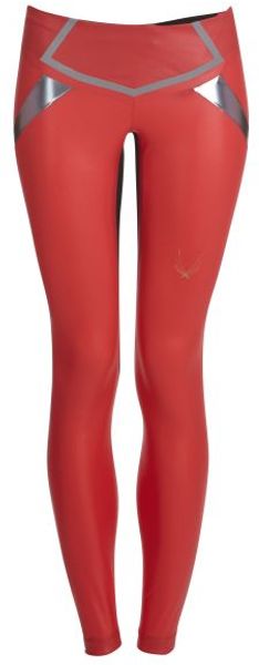 Lucas Hugh Rocket Red Flash Leggings - Lyst