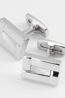 Paul Costelloe Rectangle Mop Cufflink - Lyst