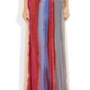 Rag & Bone Cicil Leather Trimmed Silk Chiffon Maxi Skirt in Multicolor (multicolored) - Lyst