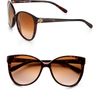 Tory Burch Vintageinspired Cateye Sunglasses in Brown (tortoise) - Lyst