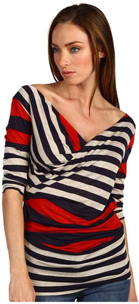 Vivienne Westwood Anglomania Three Quarter Priestess Top - Lyst