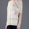 Emilio Pucci Signature Printed Top in Yellow - Lyst