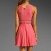 Free People Daisy Waist Dress in Pink (peach cobbler) - Lyst