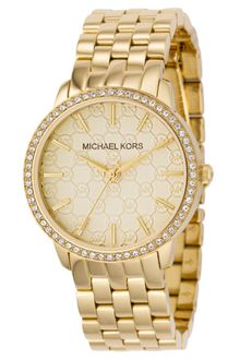 Michael Kors Womens Ion Plated Stainless Steel Bracelet Watch  - Lyst