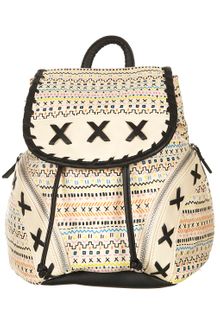 Topshop Mexican Stitch Backpack - Lyst