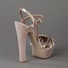 Valentino Platform Sandal in Silver - Lyst