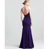Zac Posen Gown Spaghetti Strap in Purple (violet) - Lyst