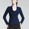 Armani Houndstooth Doublebreasted Jacket in Blue (black) - Lyst