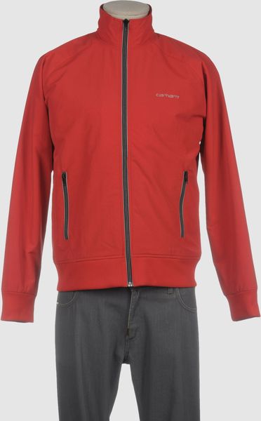 Carhartt Jacket in Blue for Men (red) - Lyst