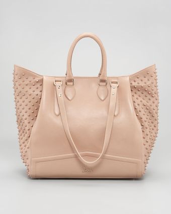 Christian Louboutin Justine Spike Tote - Lyst