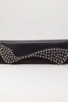 Christian Louboutin Pigalle Spike Clutch - Lyst
