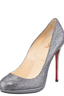 Christian Louboutin Filo Glitter Platform Pump - Lyst