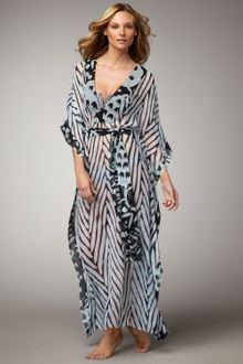 Diane Von Furstenberg Nannushka Long Caftan - Lyst