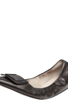 Elizabeth And James Scrunchy Ballerina Flat - Lyst