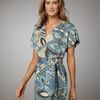 Emilio Pucci Shimmery Isfahan Coverup in Blue - Lyst