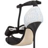 Giuseppe Zanotti Bejeweled Twotone Bowtoe Sandal in Black - Lyst