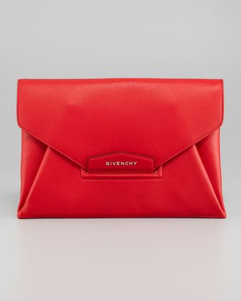 Givenchy Antigona Envelope Clutch - Lyst