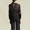 Givenchy Givenchy Womens Circle Curve Top in Black - Lyst