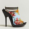 Givenchy Womens Printed Open Toe Stilettos in Multicolor (multicolour) - Lyst