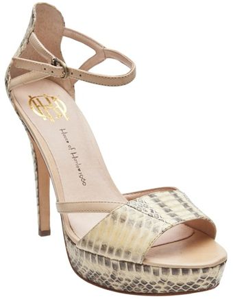 House Of Harlow Nancie Snake Heel - Lyst