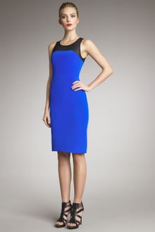 Jason Wu Meshyoke Sheath Dress - Lyst