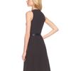 Michael Kors Broadcloth Zip Dress in Black - Lyst