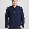Rag & Bone Nylonblend Track Jacket in Blue for Men (midnight) - Lyst