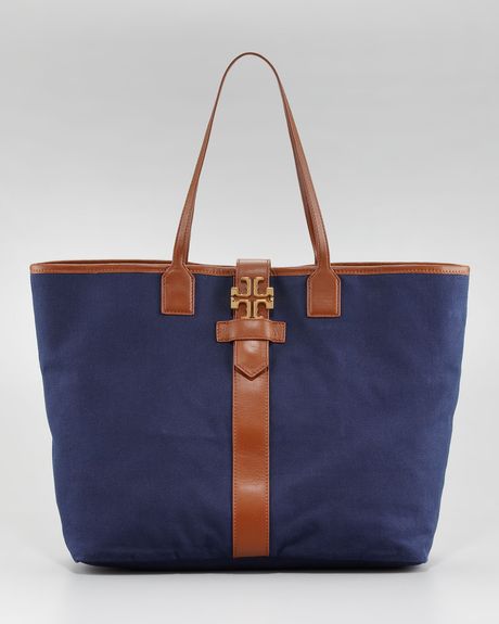 Tory Burch Dash Eastwest Tote in Blue (indigo) - Lyst