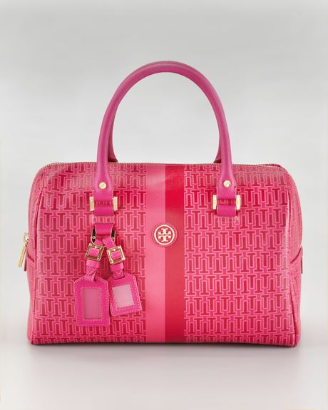 Tory Burch Roslyn Satchel in Pink - Lyst