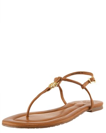 Tory Burch Emmy Logo Thong Sandal - Lyst
