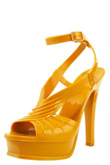 Yves Saint Laurent Rubber Tributelast Sandal - Lyst