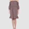 Beija Short Dress in Black (mauve) - Lyst